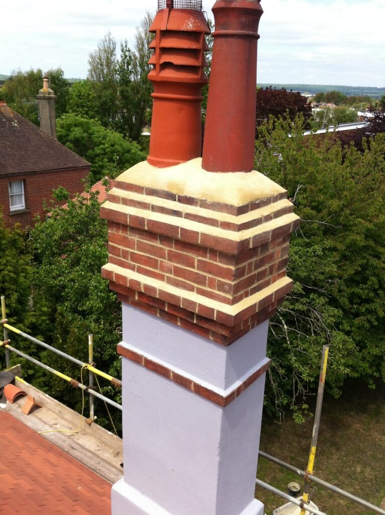 Chimney repointing and repair in Caterham